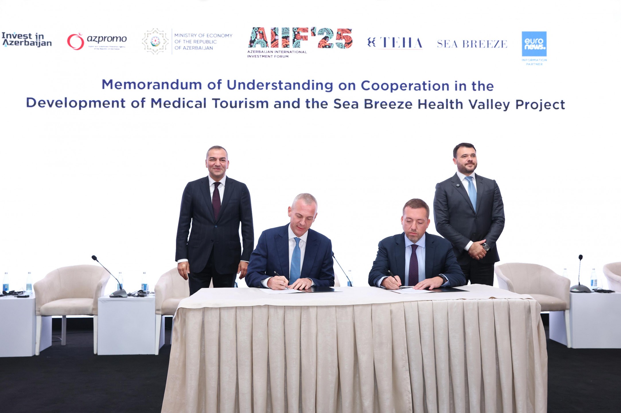 Azerbaijan Tourism Board Presented Health and Wellness Tourism Potential at the 1st Azerbaijan International Investment Forum