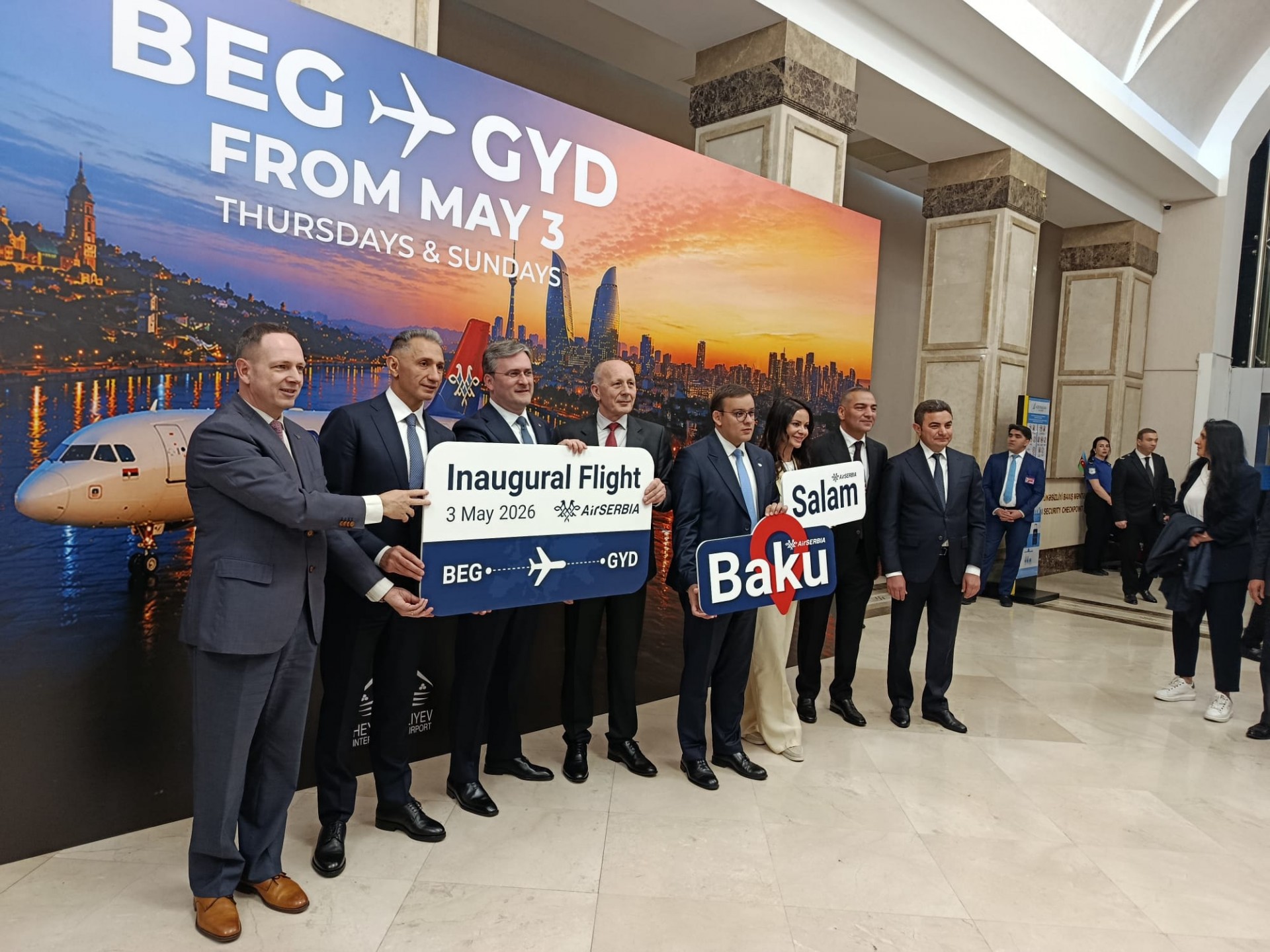 ATB hosts Serbian media representatives to mark Air Serbia's inaugural direct flights to Baku